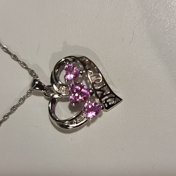 NiB Silver Mom Necklace gift set - Picture 3 of 11